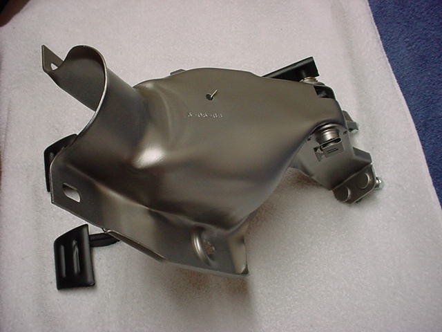 top view of 1968  NovaClutch pedal from the passenger side